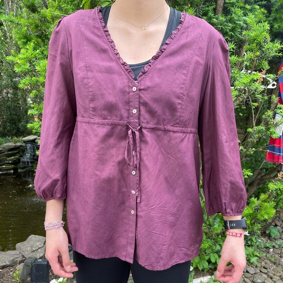 Silk Calvin Klein Blouse - Picture 1 of 3